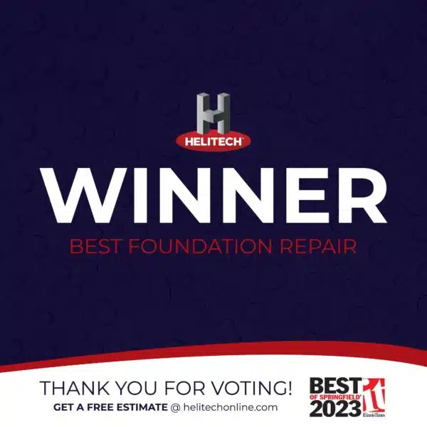 Helitech Voted #1 Foundation Repair in Springfield, MO