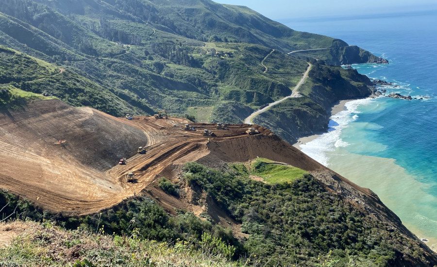 California Crews Tackle Slide-Prone Highway 1 With Remote-Controlled Equipment