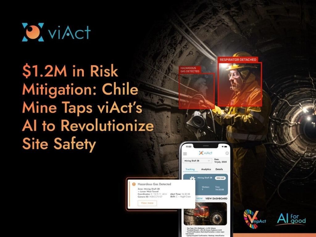 Chile Mine Taps viAct’s AI to Revolutionize Site Safety