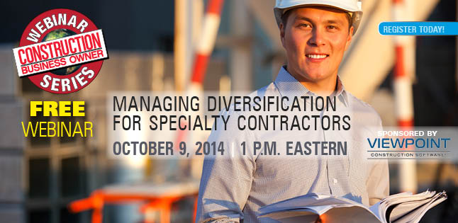 Construction Business Owner Magazine and Viewpoint Present Webinar:
