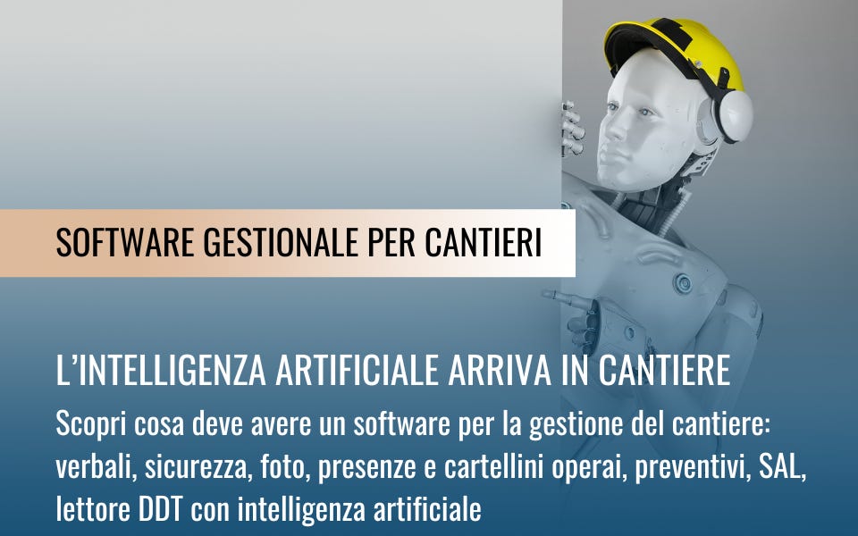 👷 Software gestione cantiere | Ultimazione lavori