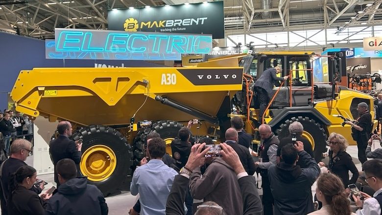 Volvo, Case Press Forward on Fully Electric Equipment at Bauma 2025