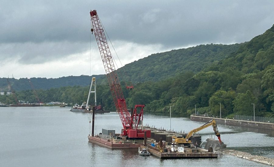 .6B Upgrade Underway at Corps’ Montgomery Lock and Dam in Pennsylvania