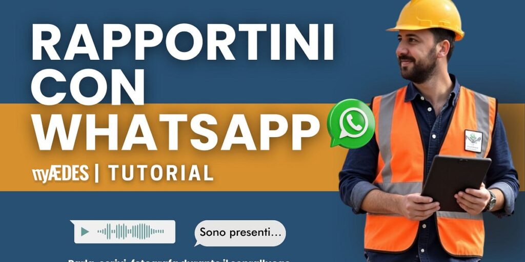 👷 Crea rapportini con WhatsApp | Cloud foto cantiere 👷 Crea rapportini con WhatsApp | Cloud foto cantiere