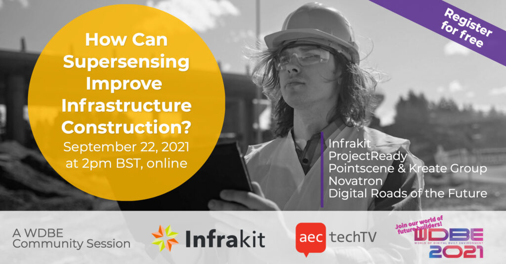 Infrastructure Supersensing Webinar on September 22, 2021