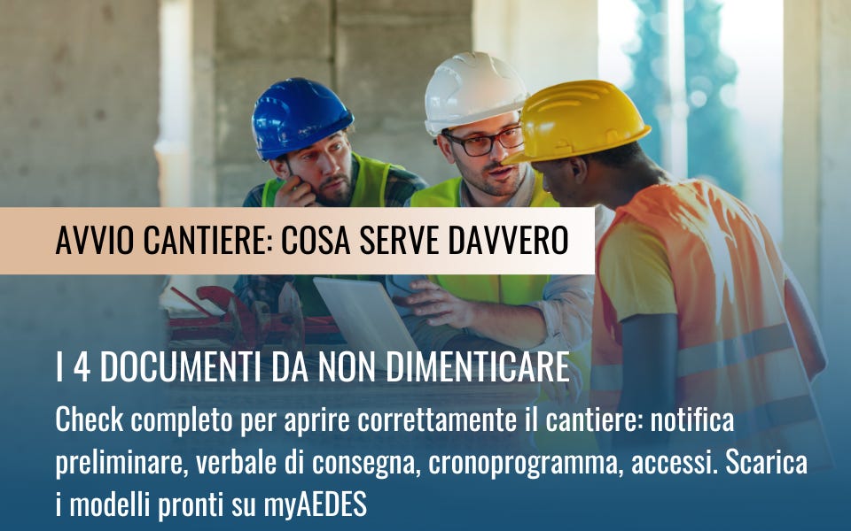 👷 Inizio lavori | WhatsApp per creare rapportini
