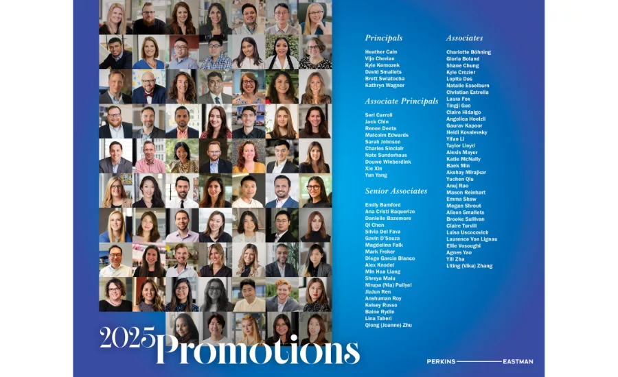 Perkins Eastman Announces 2025 Promotions