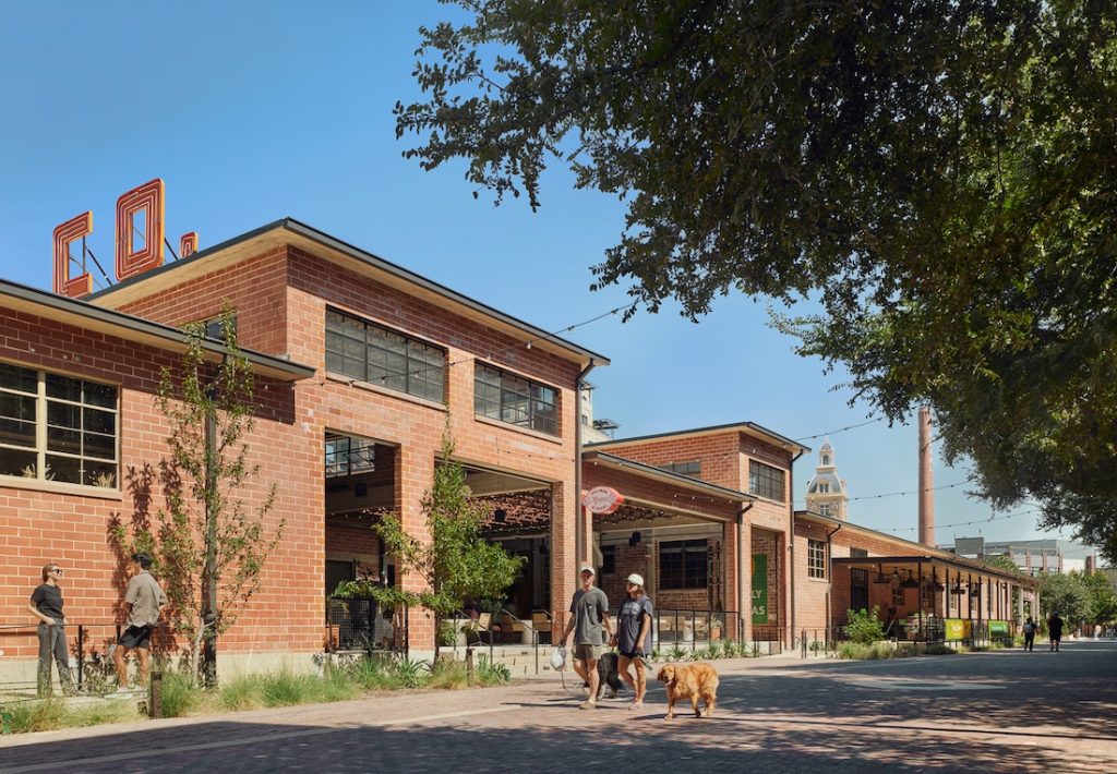 Old warehouse becomes a vibrant market hall Old warehouse becomes a vibrant market hall