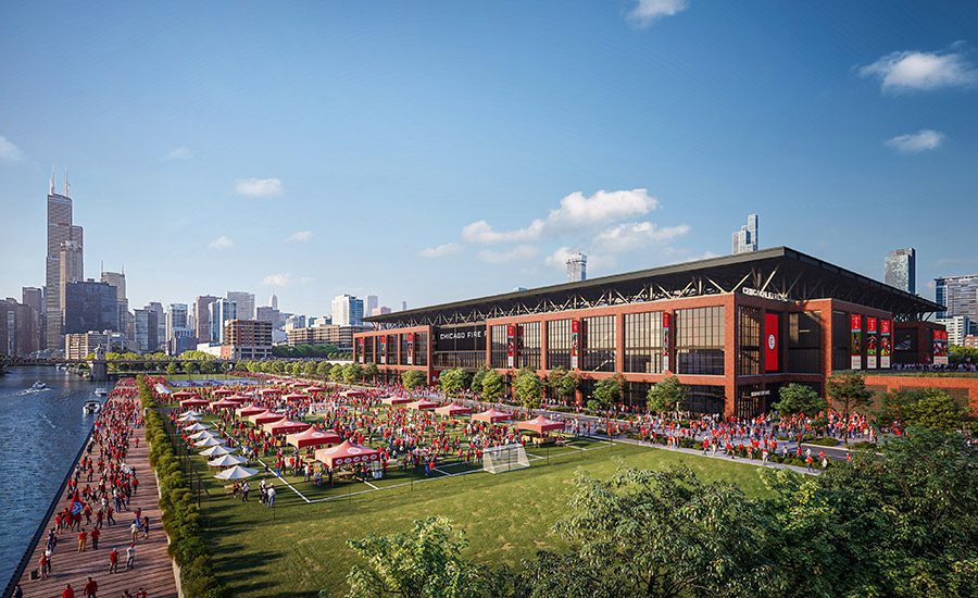 Chicago Fire Choose Pepper, GMA and All Construction Group for 0M Stadium
