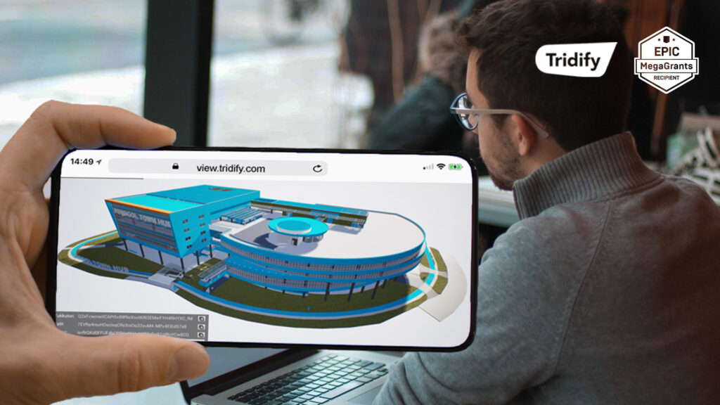 Tridify Awarded Epic MegaGrant to Develop BIM Streaming Service for Unreal Engine