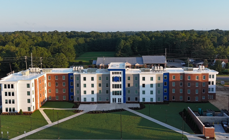 New KWK/Jenkins Peer-Designed Residence Hall at Fayetteville State University Completed New KWK/Jenkins Peer-Designed Residence Hall at Fayetteville State University Completed