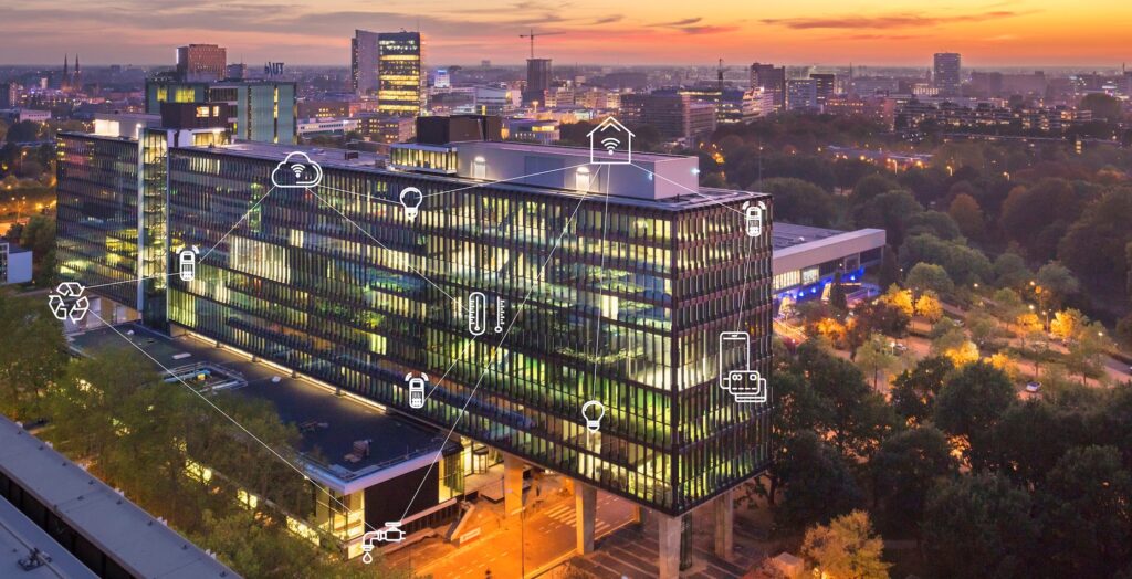 A Networked World of Buildings