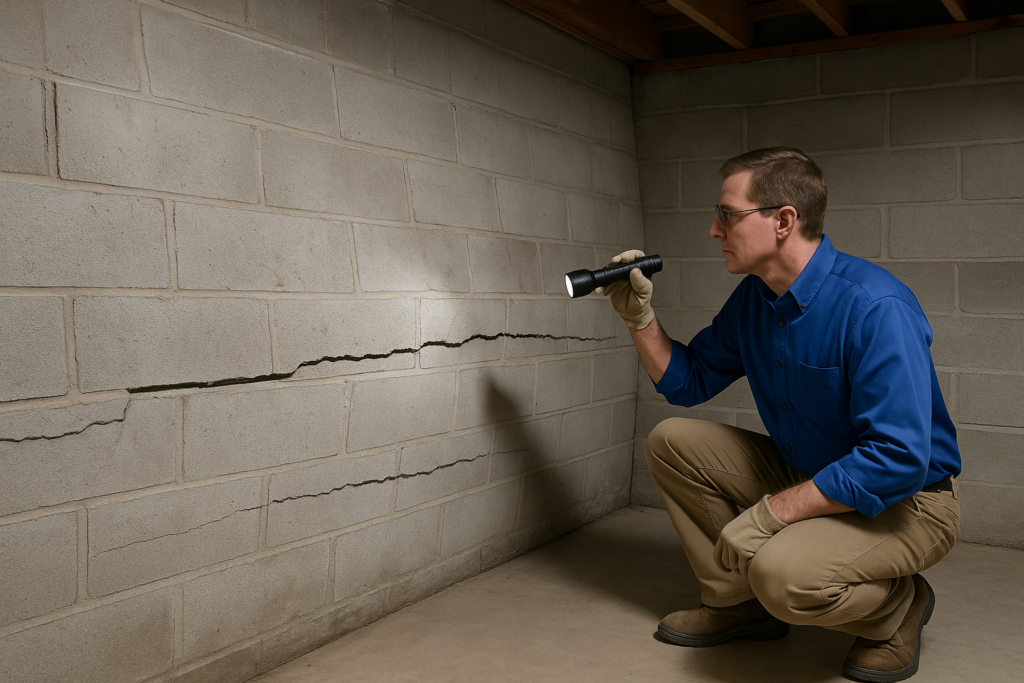 5 Warning Signs of Bowing Foundation Walls