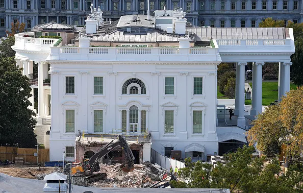 Lawsuit seeks to stop White House ballroom construction Lawsuit seeks to stop White House ballroom construction