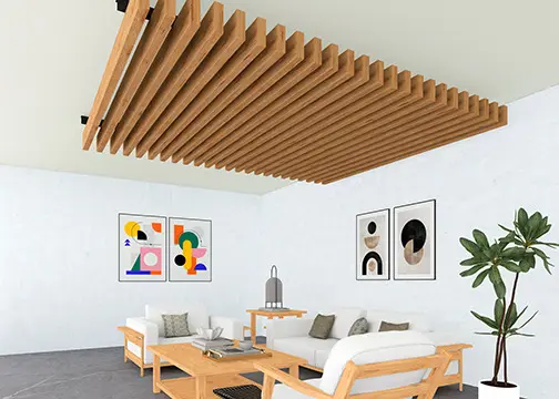 Lumabuilt introduces the Mosaic Linear Beam Ceiling System