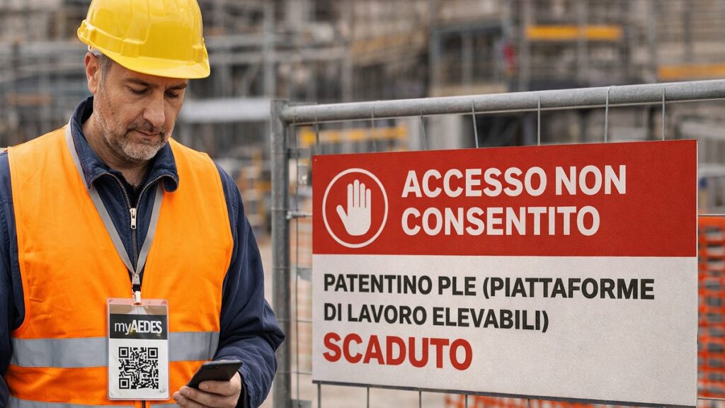 👷 Scadenzario Certificati Operai | Badge digitale