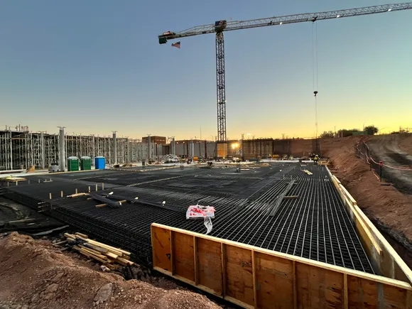 McCarthy hits milestone on 8M Arizona water treatment plant expansion