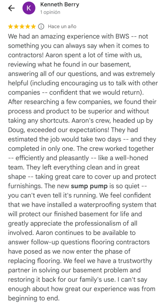 Sump Pump Installation in Limerick PA