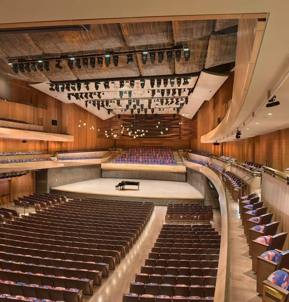 From cavernous to curvaceous: Concert hall reinvented From cavernous to curvaceous: Concert hall reinvented