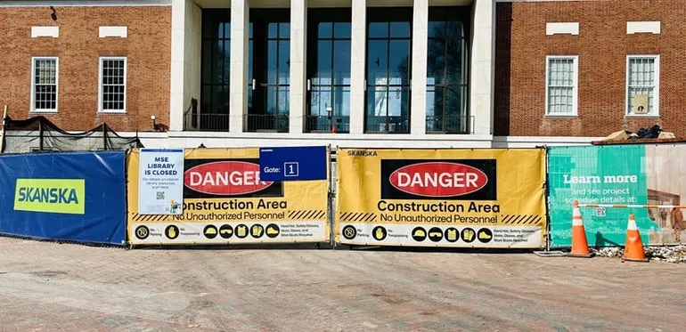 Skanska begins rebuild on 4M Johns Hopkins library