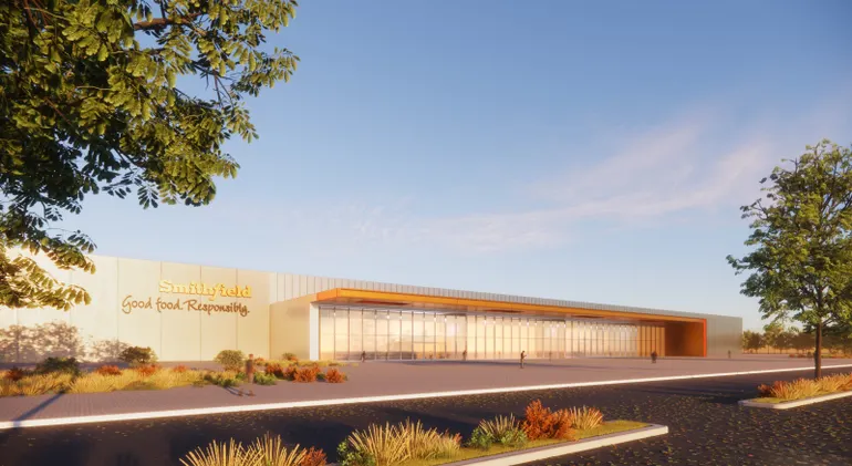 Smithfield to build .3B pork processing plant Smithfield to build .3B pork processing plant