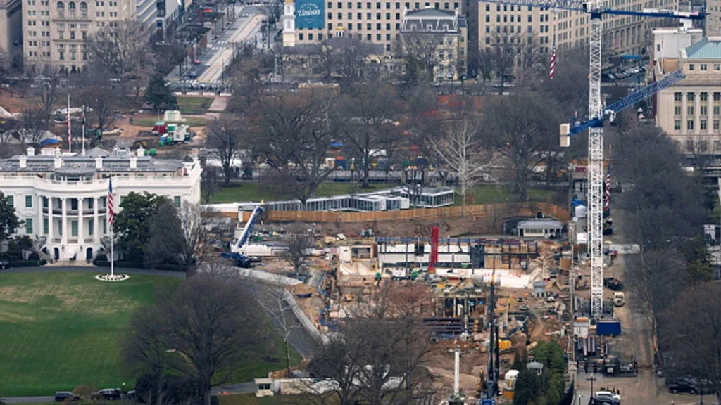 Judge orders construction work stoppage on Trump’s 0M ballroom Judge orders construction work stoppage on Trump’s 0M ballroom
