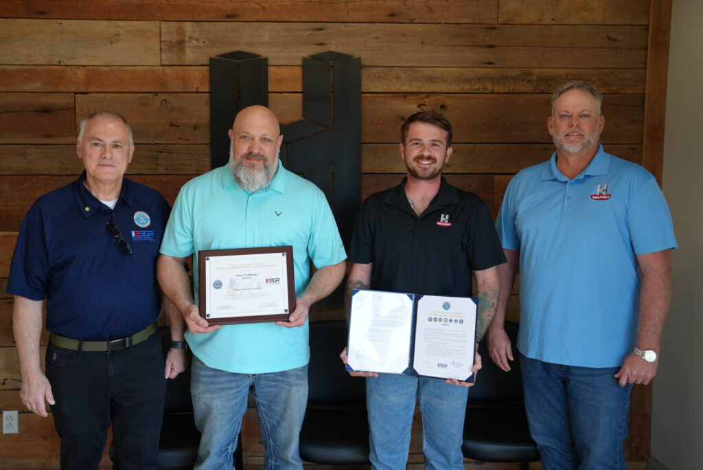 Helitech’s John Voellinger Honored with Patriot Award Helitech’s John Voellinger Honored with Patriot Award