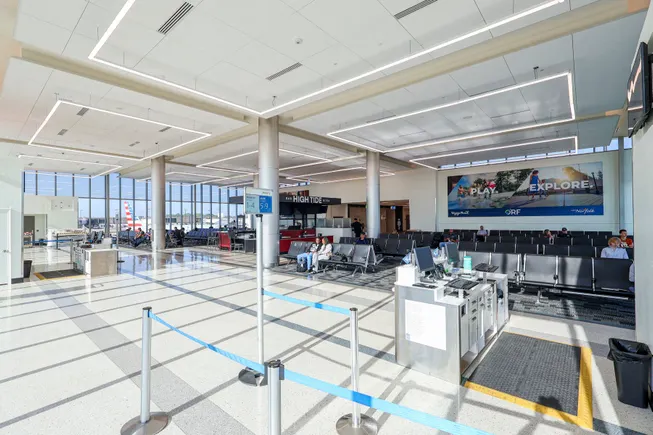 B Virginia airport upgrade project reaches milestone