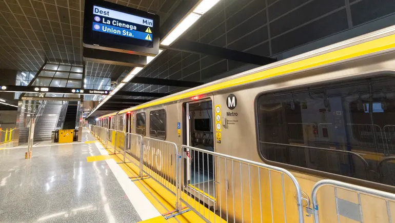 Los Angeles to open subway extension May 8