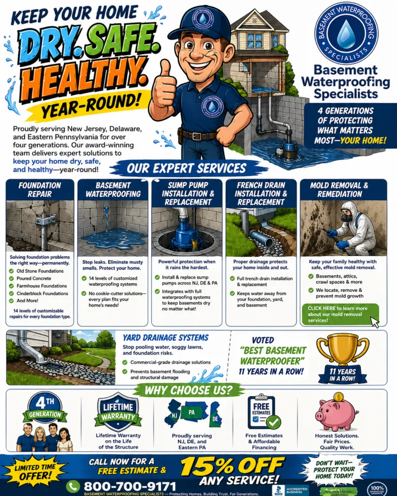 The Best Basement Waterproofer Near You?