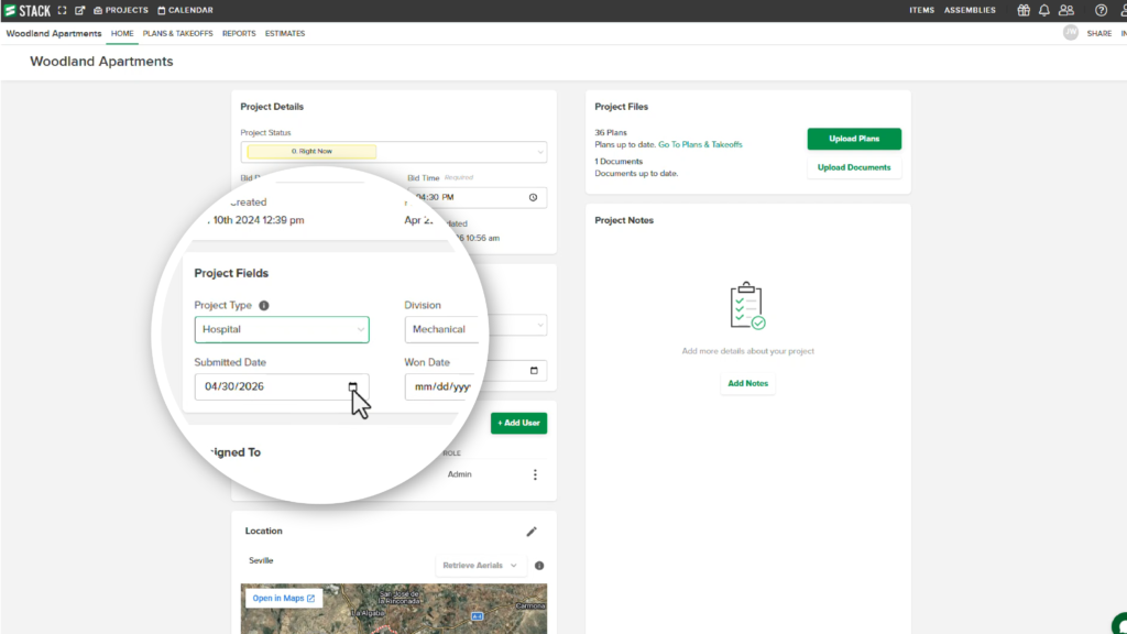 Custom Project Metadata