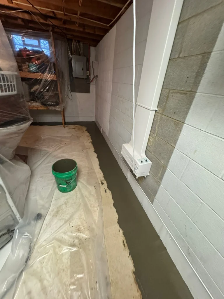 Interior Drain Tile & Sump Pump Installation in Kent, OH: Creating a Drier Basement Environment